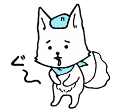 Naka loose dog and monkey2 sticker #6474666