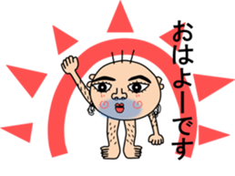 Sticker of a Mr. Bo-Bo sticker #6474672