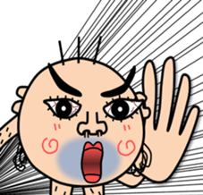 Sticker of a Mr. Bo-Bo sticker #6474688