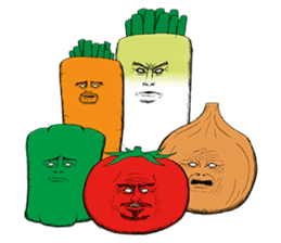 Vegetable legend sticker #6474751