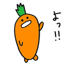 Older Carrot & Younger Radish sticker #6474872