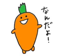 Older Carrot & Younger Radish sticker #6474875