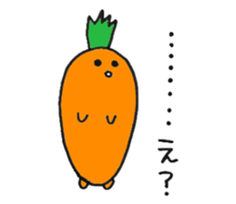 Older Carrot & Younger Radish sticker #6474876