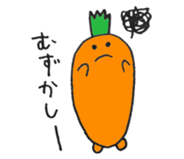 Older Carrot & Younger Radish sticker #6474880