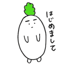 Older Carrot & Younger Radish sticker #6474888