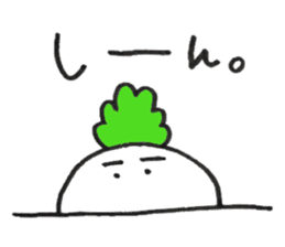 Older Carrot & Younger Radish sticker #6474903