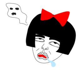 Naughty NANAKO- KEEP COOL IN HOT SUMMER sticker #6474945