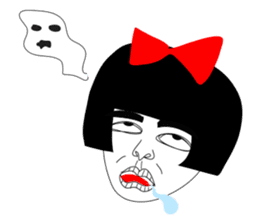 Naughty NANAKO- KEEP COOL IN HOT SUMMER sticker #6474945