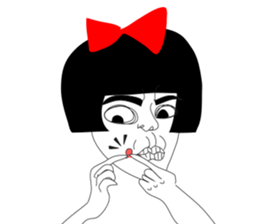 Naughty NANAKO- KEEP COOL IN HOT SUMMER sticker #6474949