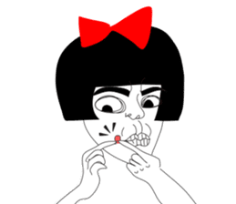 Naughty NANAKO- KEEP COOL IN HOT SUMMER sticker #6474949