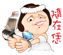 Hakka girl 3 sticker #6475220
