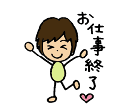 smile sawatchi sticker #6476157