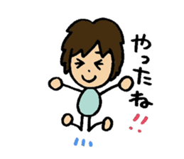 smile sawatchi sticker #6476180