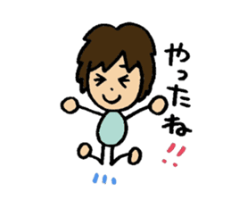 smile sawatchi sticker #6476180