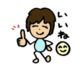 smile sawatchi sticker #6476181