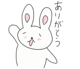 Loose rabbit and tortoise graffiti sticker #6476197