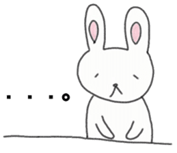 Loose rabbit and tortoise graffiti sticker #6476210