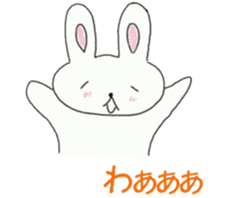 Loose rabbit and tortoise graffiti sticker #6476211