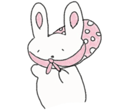 Loose rabbit and tortoise graffiti sticker #6476221