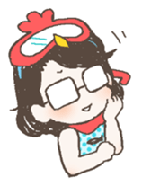 Hitomin Sticker with Sakitan sticker #6476715