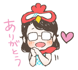 Hitomin Sticker with Sakitan sticker #6476720
