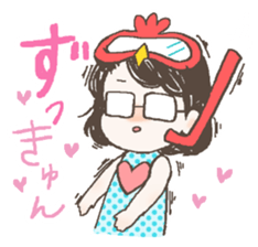 Hitomin Sticker with Sakitan sticker #6476723