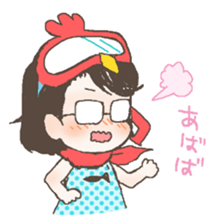 Hitomin Sticker with Sakitan sticker #6476724