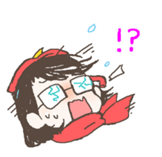 Hitomin Sticker with Sakitan sticker #6476727