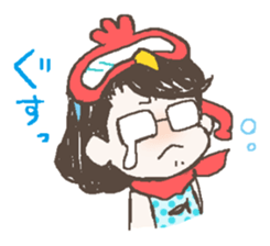 Hitomin Sticker with Sakitan sticker #6476735