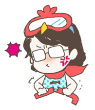 Hitomin Sticker with Sakitan sticker #6476736