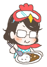 Hitomin Sticker with Sakitan sticker #6476738