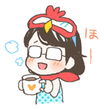 Hitomin Sticker with Sakitan sticker #6476739
