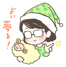 Hitomin Sticker with Sakitan sticker #6476740