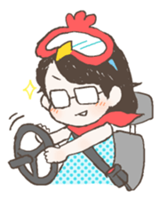 Hitomin Sticker with Sakitan sticker #6476742
