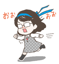 Hitomin Sticker with Sakitan sticker #6476744