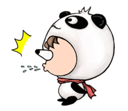 Baby Panda & Baby Fish (Holidays) sticker #6477875