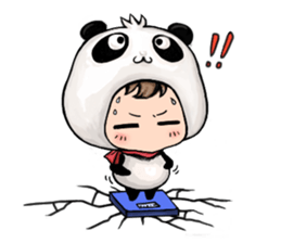 Baby Panda & Baby Fish (Holidays) sticker #6477876