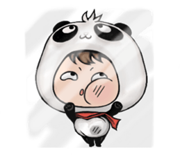 Baby Panda & Baby Fish (Holidays) sticker #6477878