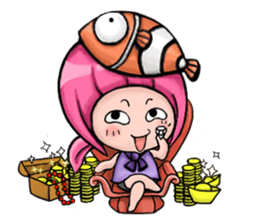 Baby Panda & Baby Fish (Holidays) sticker #6477880