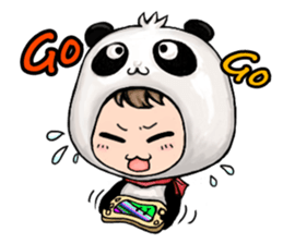 Baby Panda & Baby Fish (Holidays) sticker #6477883