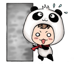 Baby Panda & Baby Fish (Holidays) sticker #6477884