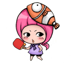 Baby Panda & Baby Fish (Holidays) sticker #6477887
