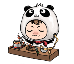 Baby Panda & Baby Fish (Holidays) sticker #6477891