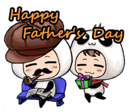 Baby Panda & Baby Fish (Holidays) sticker #6477904
