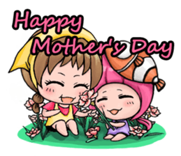 Baby Panda & Baby Fish (Holidays) sticker #6477905