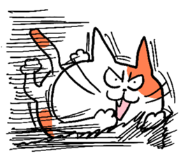 RunningCat sticker #6477959