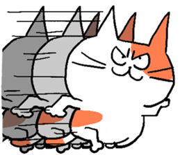 RunningCat sticker #6477978