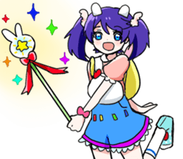 The Witch&the bunny sticker #6478801