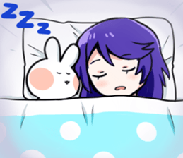 The Witch&the bunny sticker #6478825