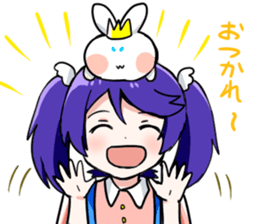 The Witch&the bunny sticker #6478826